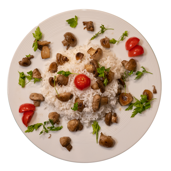 Рижото со печурки