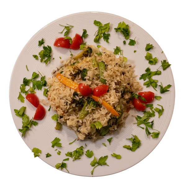 Рижото со зеленчук