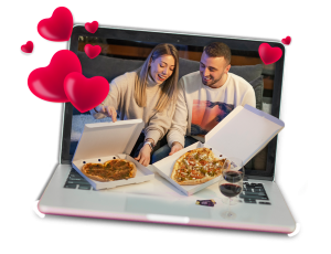 Пица во вид на срце